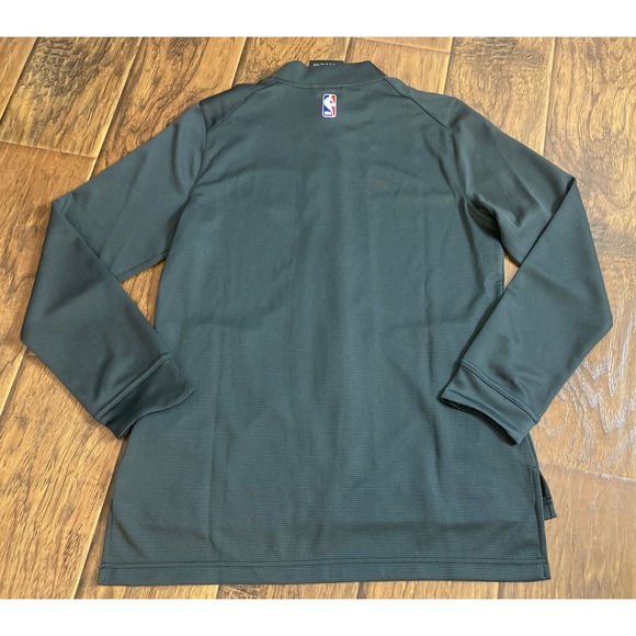 OKC Thunder Nike Jacket Women's Medium Gray Zip Therma Flex Showtime Authentic - Picture 2 of 10